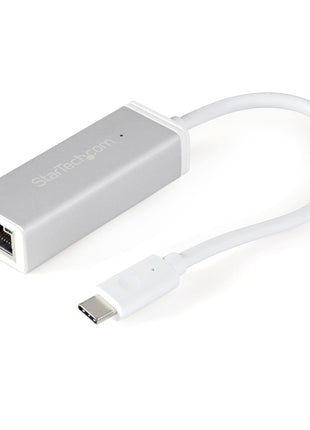 StarTech.com USB-C to Gigabit Ethernet Adapter - Aluminum - Thunderbolt 3 Port Compatible - USB Type C Network Adapter (US1GC30A)