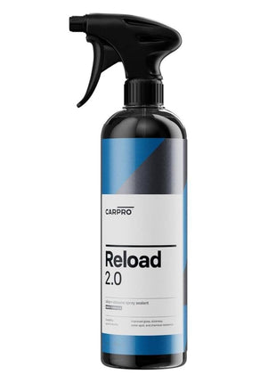 CARPRO Reload 2.0 Spray Sealant, Silica + Siloxane Ceramic Spray for Ceramic Coating, Super Hydrophobic, Self-Cleaning: Improved Gloss, Slickness, Water Spot & Chemical Resistance - 500mL (17oz)
