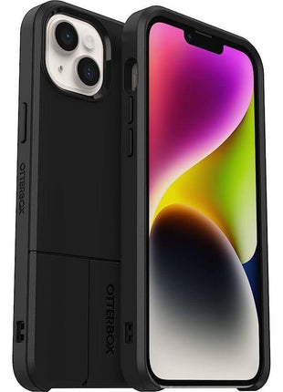 OtterBox iPhone 16e, 15, 14, & 13 uniVERSE Series Case - BLACK, modular accessories, ultra-sleek, raised edges protect camera & screen (ships in polybag)