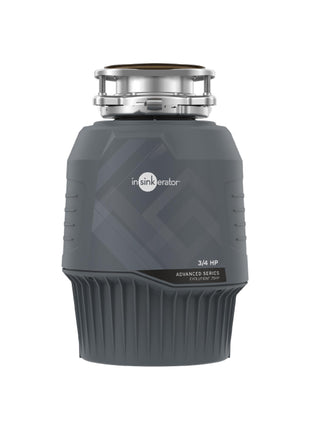 InSinkErator EVOLUTION 0.75HP 3/4 HP, Advanced Series EZ Connect Continuous Feed Food Waste Garbage Disposal, Gray