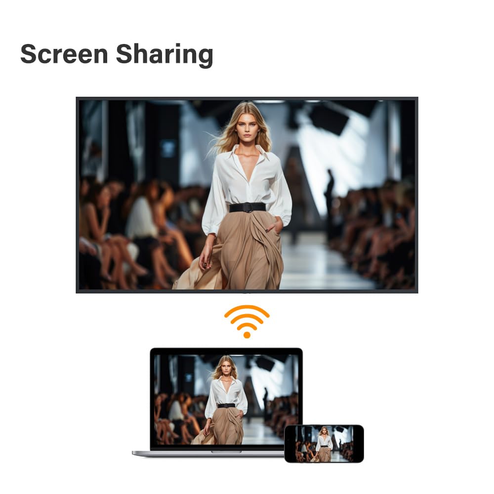 AG Neovo DS4351U 43'' Commercial Digital Signage Display for Business, All-in-one, 4K UHD, 500 nits, HDMI, USB, LAN, WiFi, 3-Year Waranty, 24/7 Operation, Portrait and Landscape