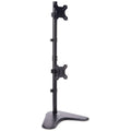 Fellowes 8044001 Professional Series Free-Standing Stacked Monitor Mount, Adjustable Computer Monitor Stand for 2 Monitors with Dual Monitor Arms, 32 Inch Monitor Capacity