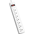 V7 SA0712W-9N6 7-Outlet Home/Office Surge Protector, 12 ft Cord, 1050 Joules – White