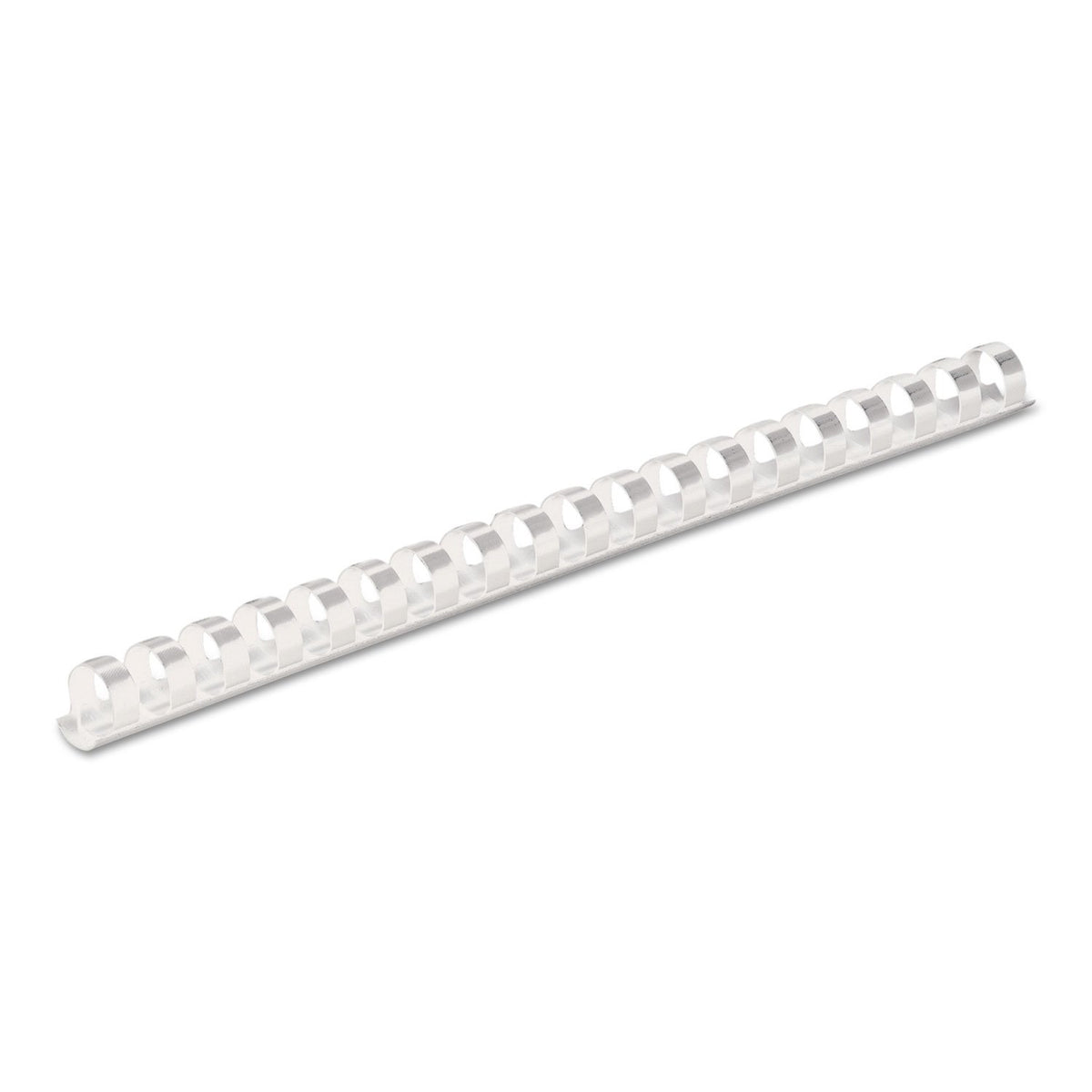 Fellowes 52371 Plastic Comb Bindings, 3/8-Inch Diameter, 55 Sheet Capacity, White, 100 Combs/Pack
