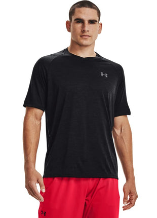 Under Armour Men's UA Sportstyle Left Chest Short Sleeve Shirt LG Black