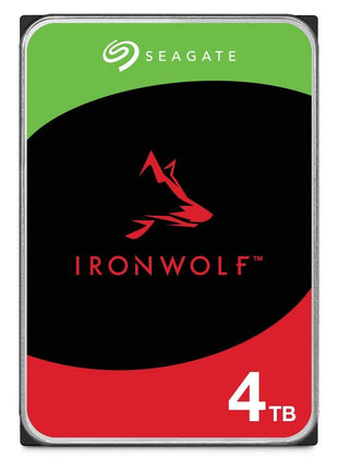 Seagate IronWolf ST4000VN006 4 TB Hard Drive - 3.5" Internal - SATA (SATA/600) - Conventional Magnetic Recording (CMR) Method