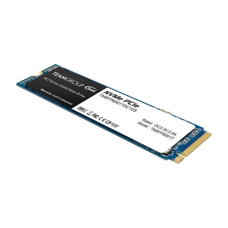 Team Group TM8FP6001T0C101 MP33 M.2 2280 1TB PCIe 3.0 x 4 with NVMe 1.3 3D NAND Internal Solid State Drive