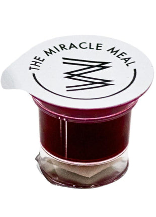 MM Pre Packaged Communion Plus Cups | Box of 100 with juice and wafer | by The Miracle Meal