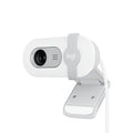 Logitech Brio 100 Full HD 1080p Webcam for Meetings, Streaming, Desktop, Laptop, PC - Built-in Mic, Shutter, USB-A, Teams, Zoom - Off-White
