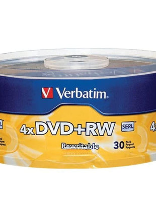 VERBATIM - 30 X DVD+RW 4.7 GB 4X - Spindle - Storage Media