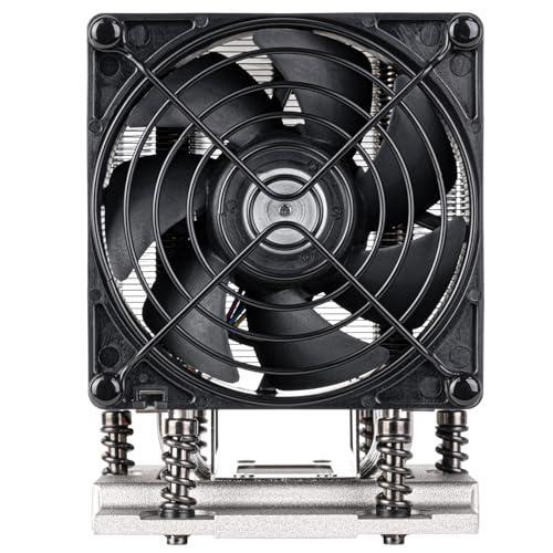 SilverStone Technology XE04-SP5 Black Fan Shroud 4U Server/Workstation CPU Cooler for Socket SP5, SST-XE04-SP5B