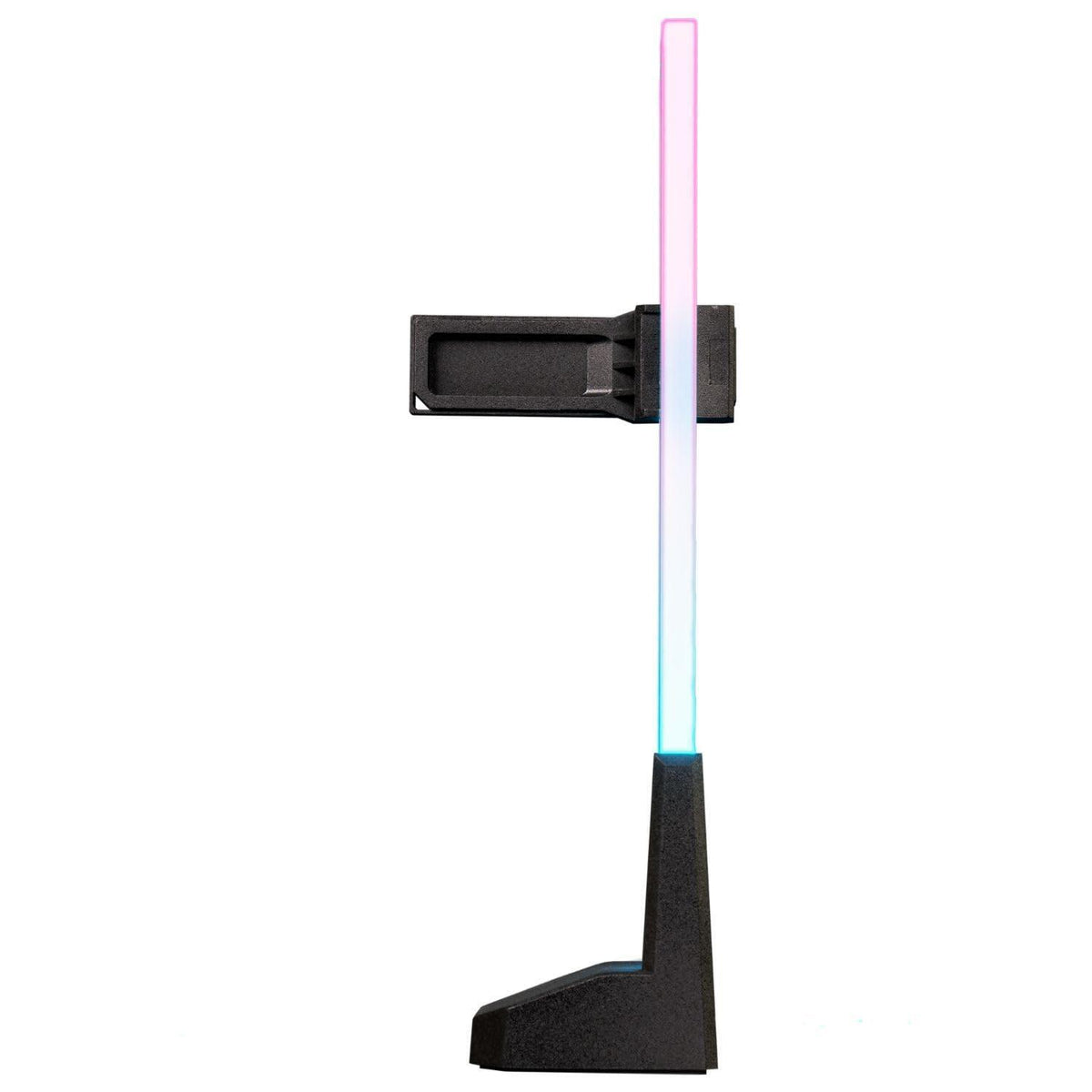 Cooler Master MasterAccessory ARGB GPU Support Bracket, Edge-Lit ARGB Tempered Glass, Universal GPU Bracket, Multiple Orientations (MCA-U000R-GSBTG-00)