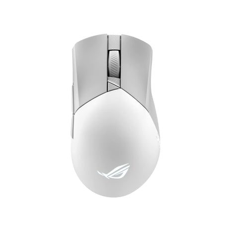 ASUS ROG Gladius III Wireless Aimpoint Gaming Mouse – Right-Handed Ergonomic, 79g, Tri-Mode Connectivity, 36K DPI, up to 119Hr Battery, Hot-Swappable Switches, PC/Mac Support - White