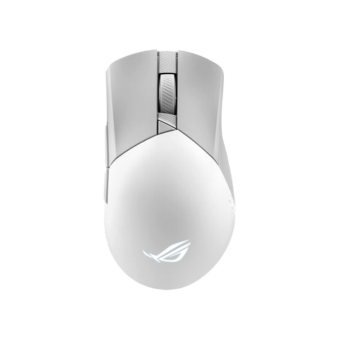 ASUS ROG Gladius III Wireless Gaming Mouse, 36000 DPI, 6 Buttons, Replaceable Switches, Paracord Cable - White