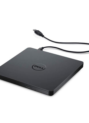 Dell External USB Slim DVD RW Drive DW316, Plug and Play, Black | CyberLink Media Suite 12, 8 Watt, Windows 11 or below