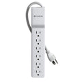 Belkin Home/Office Surge Protector, 6 AC Outlets, 10 ft Cord, 720 J, White