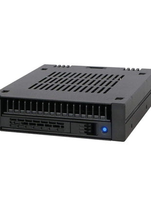 ICY DOCK 1 Bay 2.5 SAS/SATA HDD/SSD Tool-Less Enclosure for External 3.5" Bay | ExpressCage MB741SP-B