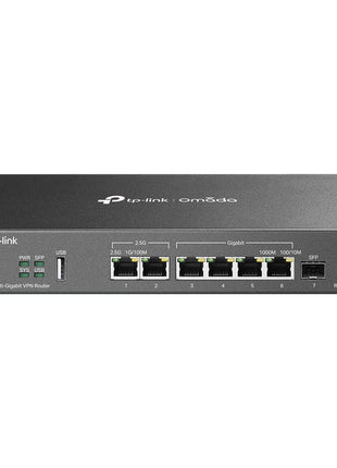 TP-Link ER707-M2 | Omada Multi-Gigabit VPN Router | Dual 2.5Gig WAN Ports | High Network Capacity | SPI Firewall | Omada SDN Integrated | Load Balance | Lightning Protection