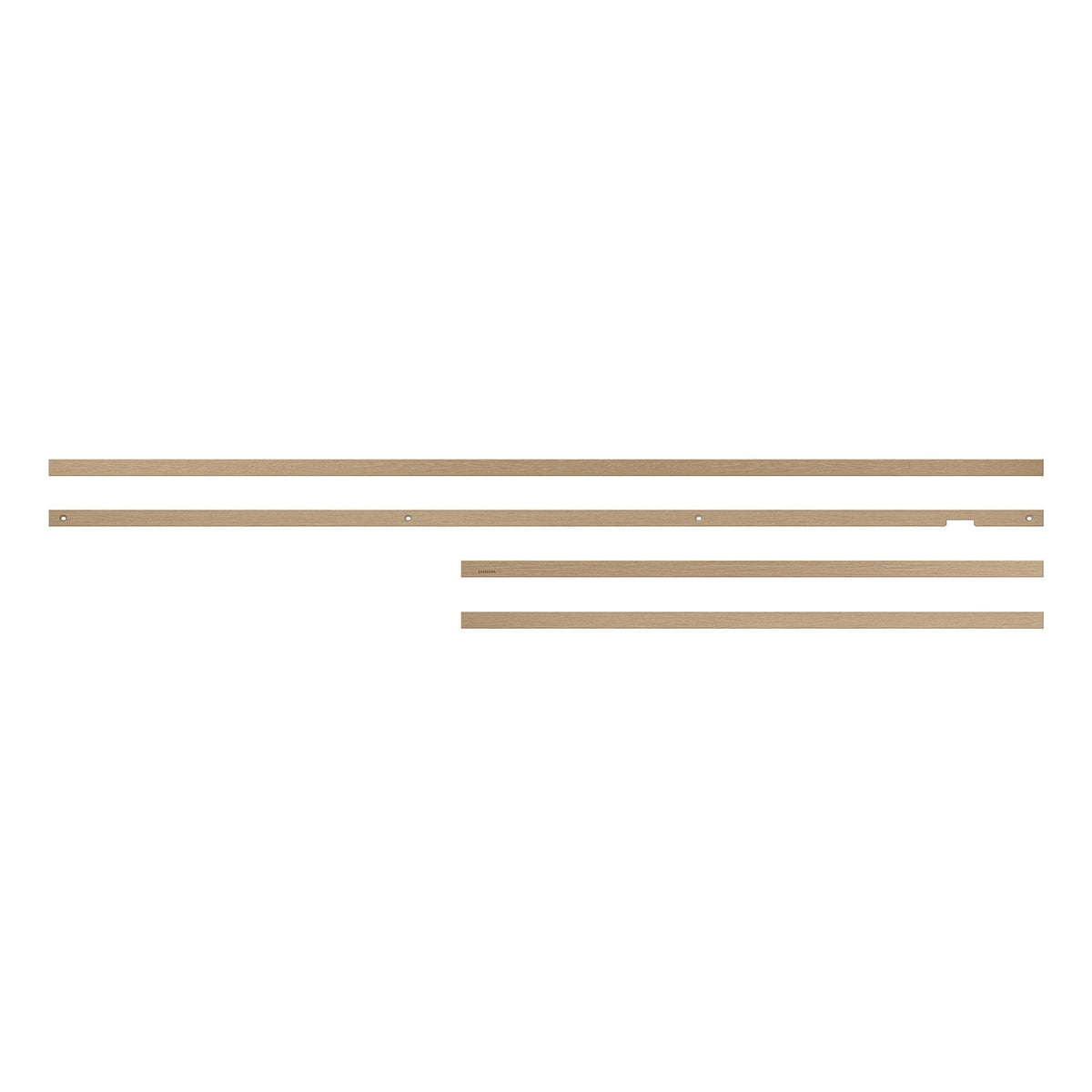 Samsung 50-inch The Frame Customizable Bezel, Modern Teak (VG-SCFA50TKBZA, 2021 Model)