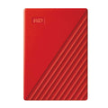 WD 2TB My Passport, Portable External Hard Drive, Red, backup software with defense against ransomware, and password protection, USB 3.1/USB 3.0 compatible - WDBYVG0020BRD-WESN