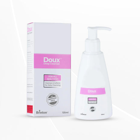 Brinton Doux Daily Cleanser for Deep Pore Cleanser, 125ml Pack of 2