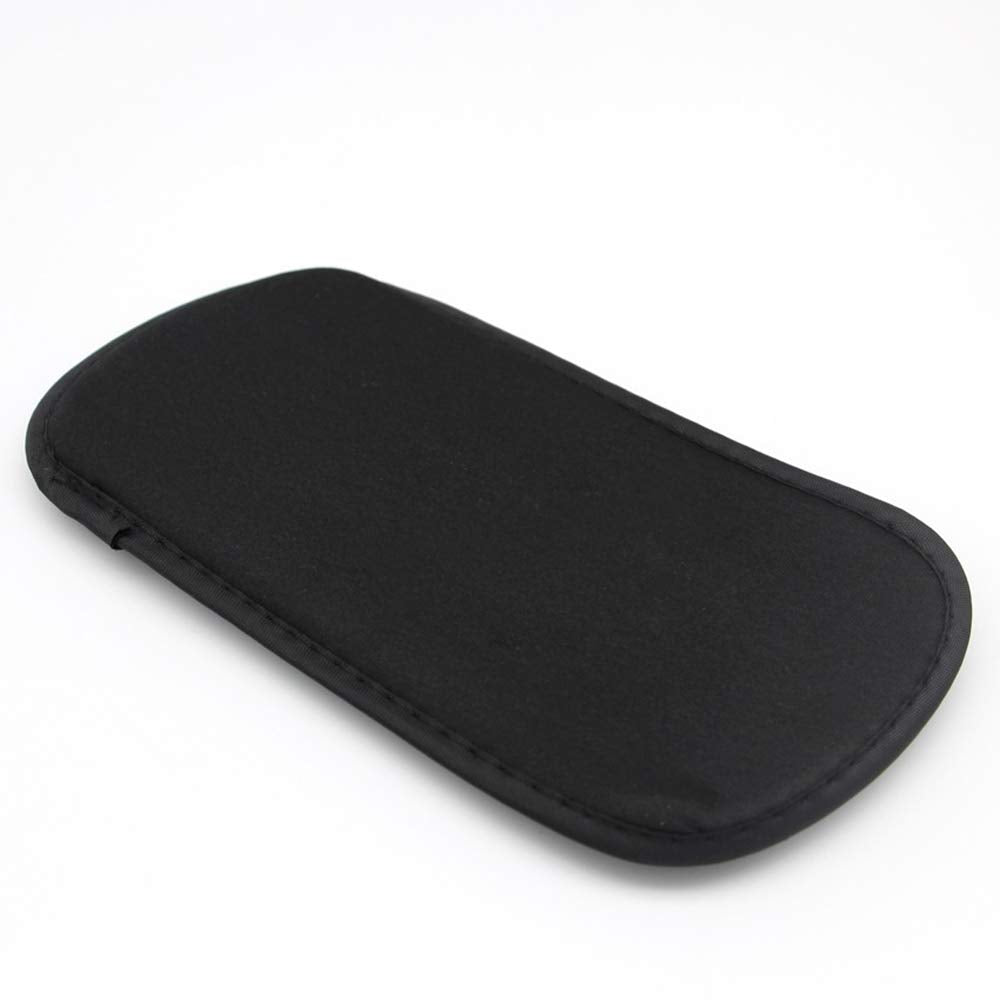 Rowsmau Black Soft Sleeve Bag Case Travel Carry Pouch Protective Cover for PSV 1000 2000 PS Vita 1