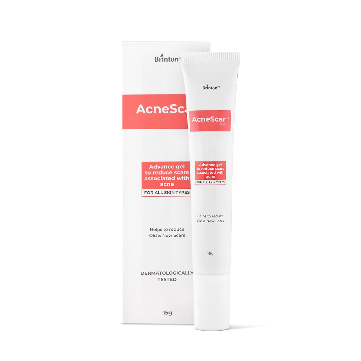 Brinton AcneScar Advanced Gel to Reduce Acne Scars & Acne pits -15gm x Pack of 2