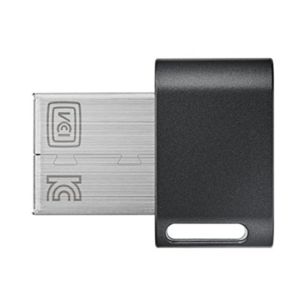 SAMSUNG FIT Plus 3.1 USB Flash Drive, 128GB, 400MB/s, Plug In and Stay, Storage Expansion for Laptop, Tablet, Smart TV, Car Audio System, Gaming Console, MUF-128AB/AM,Gunmetal Gray