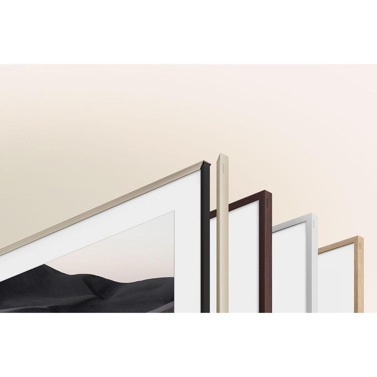 Samsung 50-inch The Frame Customizable Bezel, Modern Teak (VG-SCFA50TKBZA, 2021 Model)