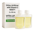 VITA LUMINA 50mL x 2 Pouches - Synthetic Urine for Urinalysis - Fake Pee Sub Solution with Vitamin C - Clean Artificial Urine Substitute for Education and Testing