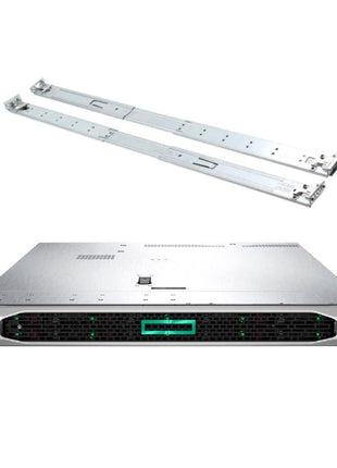 HPE ProLiant DL360 Gen10 1U Rack Server Bundle with Dual Xeon 6130 2.10 GHz, 256GB DDR4 Memory, 7.68TB Enterprise SSD Storage, RAID, Dual Power, iLO, Rail Kit