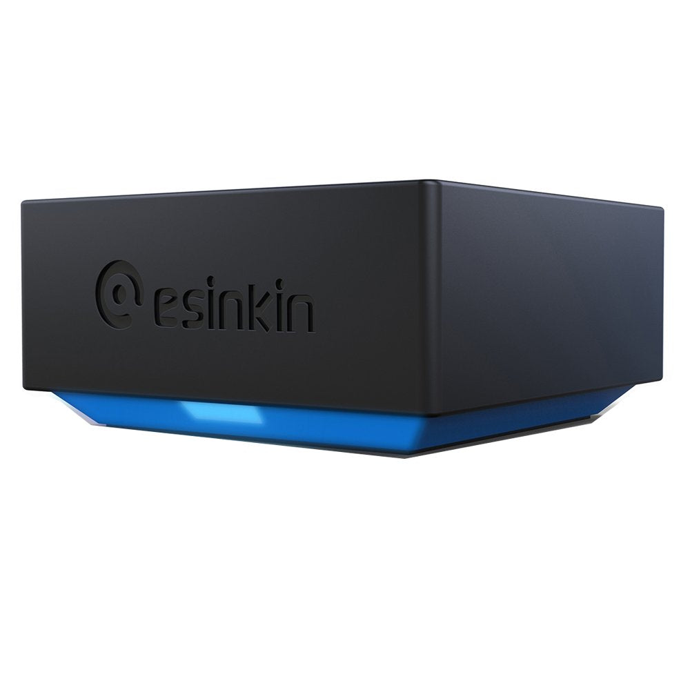 esinkin Bluetooth Audio Adapter for Music Streaming Sound System, Wireless Audio Adapter Works with Smartphones and Tablets, Bluetooth Receiver for Home Stereo