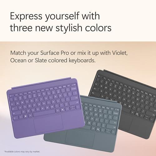 Microsoft Surface Pro 2-in-1 Laptop/Tablet (2025), Windows 11 Copilot+ PC, 12" Touchscreen Display, Snapdragon X Plus (8 Core), 16GB RAM, 512GB Storage, Platinum