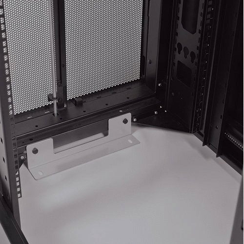 Tripp Lite 42U Standard-Depth Server Rack Enclosure Cabinet with doors & side panels, 3000-lb. capacity, Black (SR42UB)
