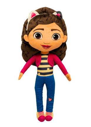 Franco DreamWorks Gabby's Dollhouse Kids Bedding Super Soft Plush Decorative Throw Cuddle Pillow, (Officially Licensed Product)