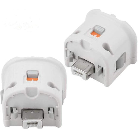 Wii Motion Plus Adapter for Original Wii Remote Controller(Pack of 2) (White)