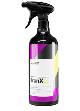 CARPRO IronX Iron Remover: Lemon Scent - Stops Rust Spots and Pre-Mature Failure of the Clear Coat, Iron Contaminant Removal - Liter with Sprayer (34oz)