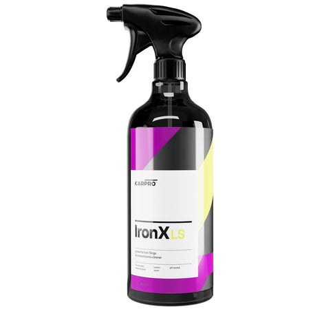 CARPRO IronX Iron Remover: Lemon Scent - Stops Rust Spots and Pre-Mature Failure of the Clear Coat, Iron Contaminant Removal - Liter with Sprayer (34oz)