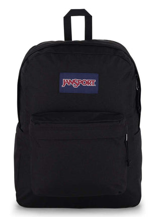 JanSport SuperBreak Plus Backpack with Padded 15-inch Laptop Sleeve and Integrated Bottle Pocket - Spacious and Durable Daypack for Work and Travel - Black