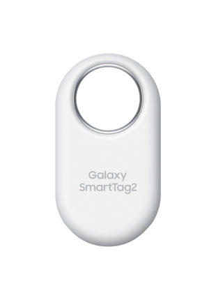 Samsung Galaxy SmartTag2, Bluetooth Tracker, Smart Tag Tracking Device, Item Finder for Keys, Wallet, Luggage, Pets, Use w/ Phones and Tablets Android 11 or Later, 2023, 1 Pack, White