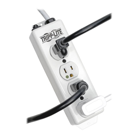Tripp Lite Safe-IT Hospital-Grade Power Strip, 4 Hospital-Grade Green-Dot Outlets, UL 1363 Compliant, 15 Foot / 4.57M Cord, Life Limited Manufacturer's Warranty (PS-415-HG)