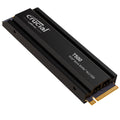 Crucial T500 1TB Gen4 NVMe M.2 Internal Gaming SSD with Heatsink, Up to 7300MB/s, PlayStation 5 Compatible + 1mo Adobe CC All Apps- CT1000T500SSD5