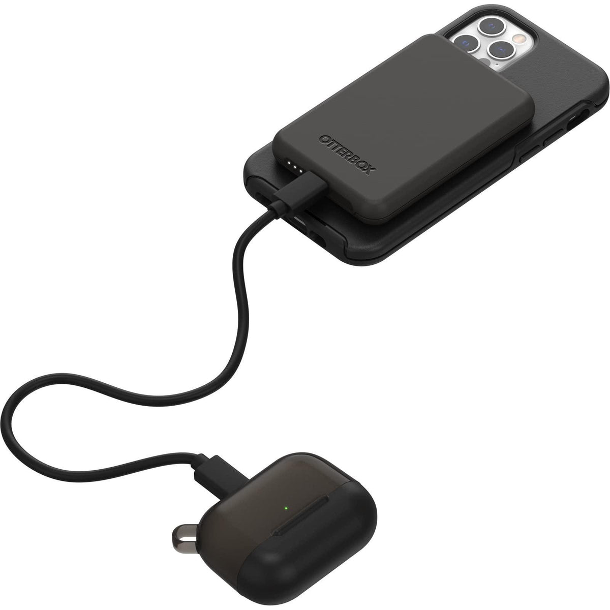 OtterBox Wireless Power Bank for MagSafe, 3k mAh - Black