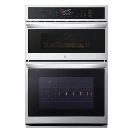 LG WCEP6423F 30 Inch Smart 6.4 cu. ft. Total Capacity Electric Combination Double Wall Oven with Wi-Fi