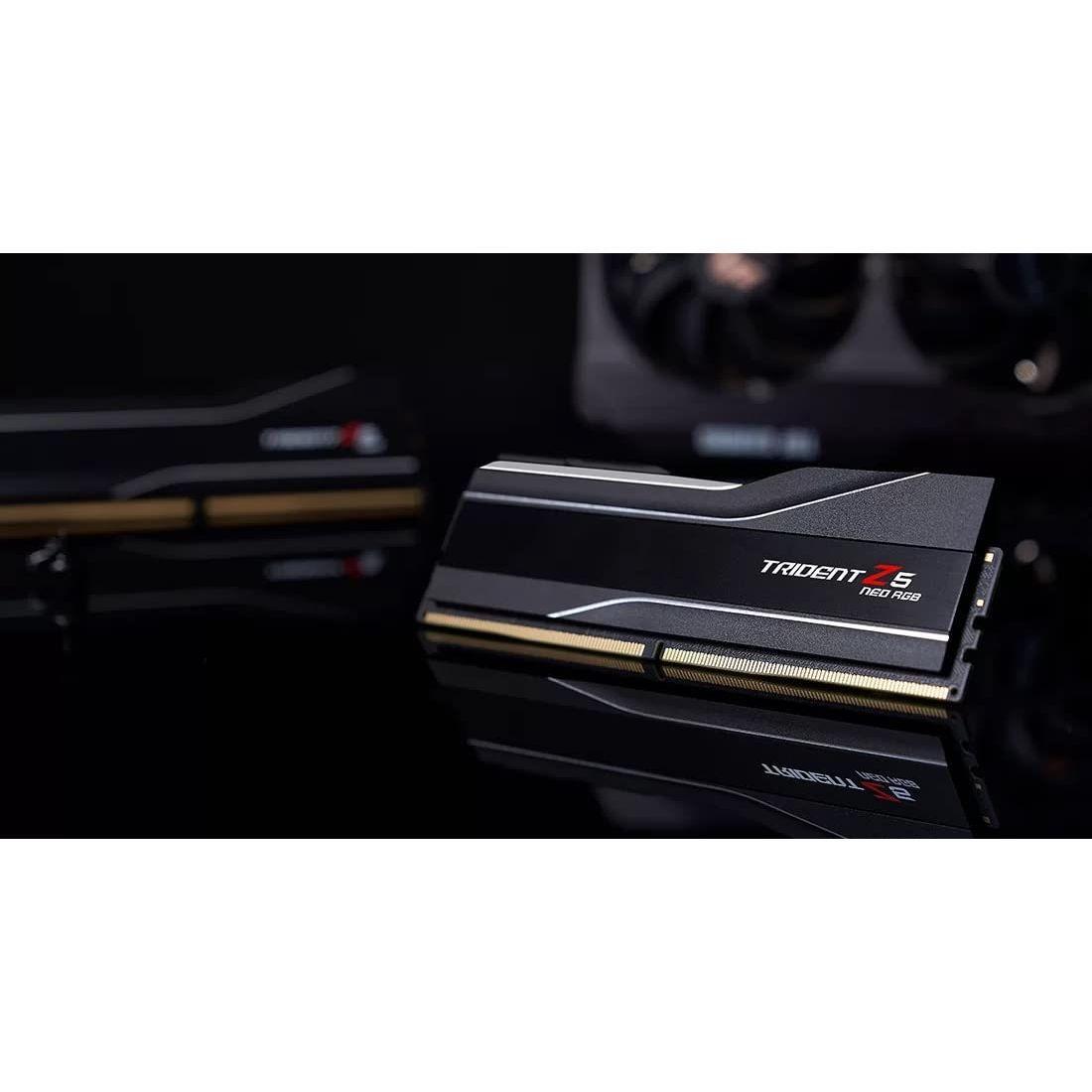 32GB G.Skill DDR5 Trident Z5 Neo RGB 6000MHz CL30 1.35V Dual Channel Kit (2X 16GB) Black
