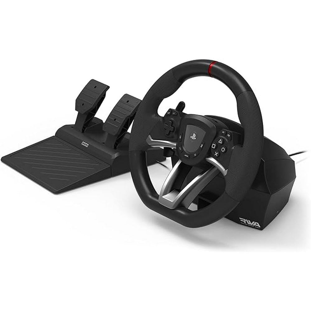 HORI Racing Wheel Apex for Playstation 5, PlayStation 4 and PC - Officially Licensed by Sony - Compatible with Gran Turismo 7