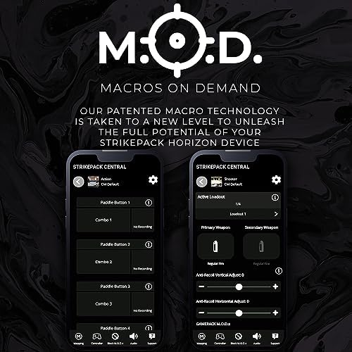 Collective Minds Xbox Strikepack Horizon Vista M.O.D. Pack – Wired Controller Mod with Programmable Back Buttons for Xbox Series X|S and Xbox One, App-Powered Customization, Anti-Recoil M.O.D.s, Effortless Control