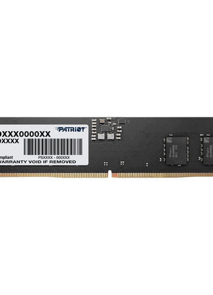 Patriot Memory Signature DDR5 RAM 16GB (1X16GB) 5200MHz CL42 UDIMM Desktop Memory Module - PSD516G520081