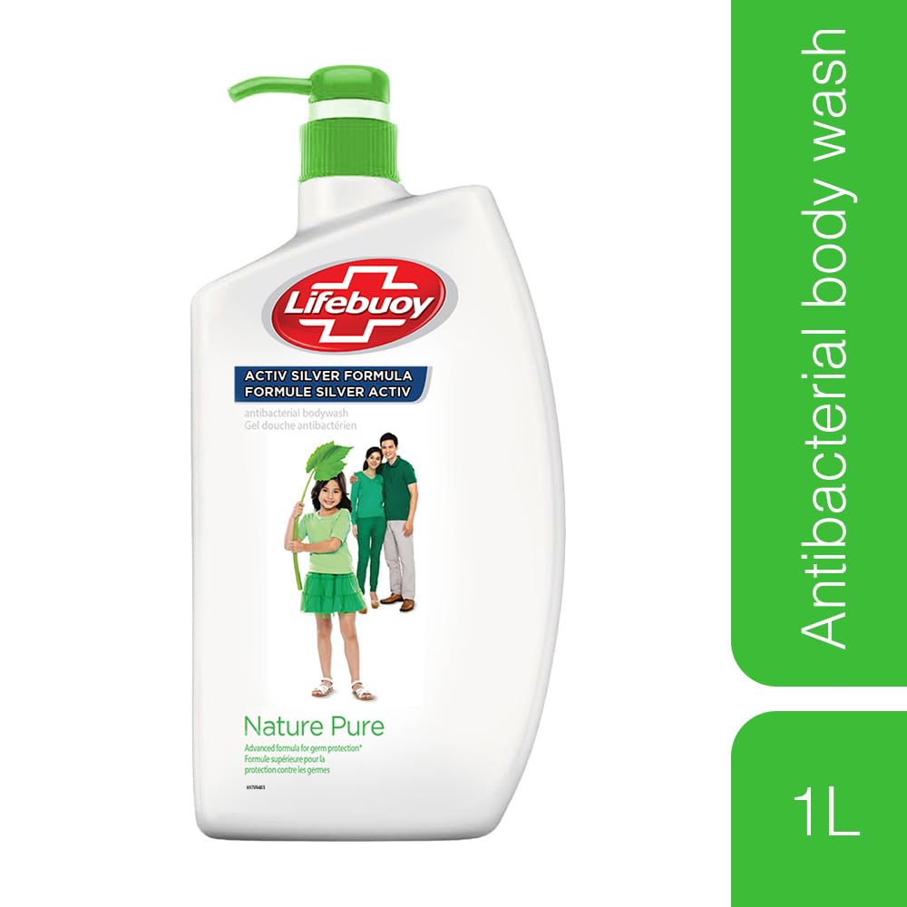 Lifebuoy Body Wash Nature Pure 1l | Natural Cleanliness And Germ Protection