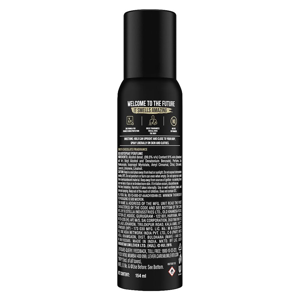 Axe Signature Dark Temptation Bodyspray | 154ml Deodorant for Men, No-Gas Formula Men's Deodorant for Long-Lasting Fragrance